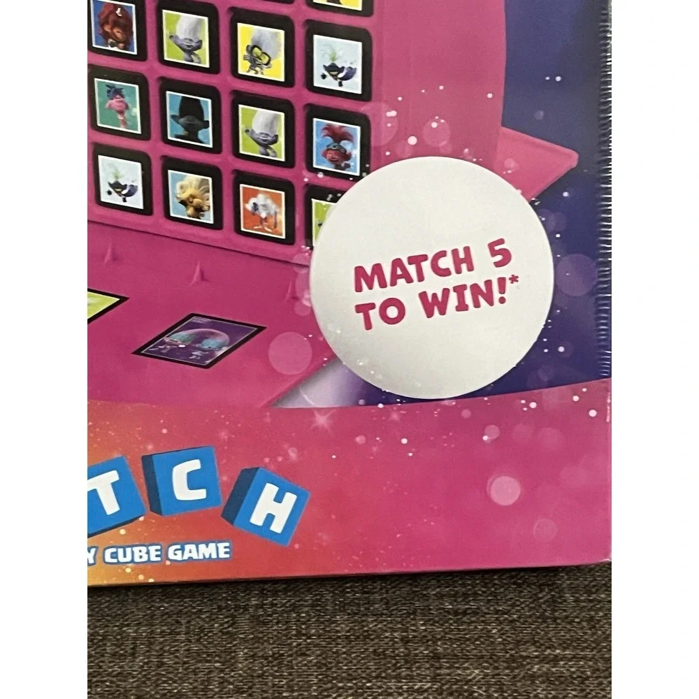 TROLLS 2 World Tour Top Trumps DreamWorks Match Toy Crazy Cube Game New